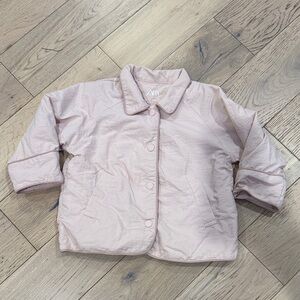 Zara Blush Pink Quilted Jacket